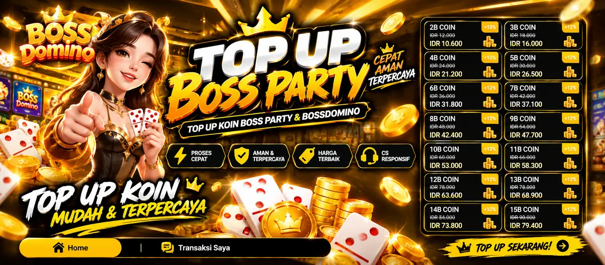 TOPUP BOSS PARTY